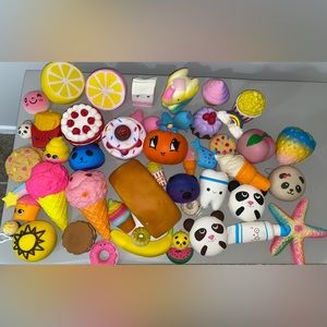 45 Squishys- most in good condition